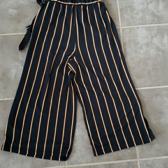 Ardene striped black pants with belt - Picture 4 of 4